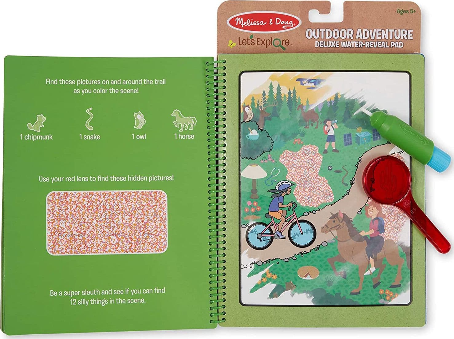 Melissa & Doug | Let's Explore Water Wow Sport all'Aperto Blocco da Scoprire con Acqua in Kit di pittura Centro Bimbo - Siderno, commercioVirtuoso.it