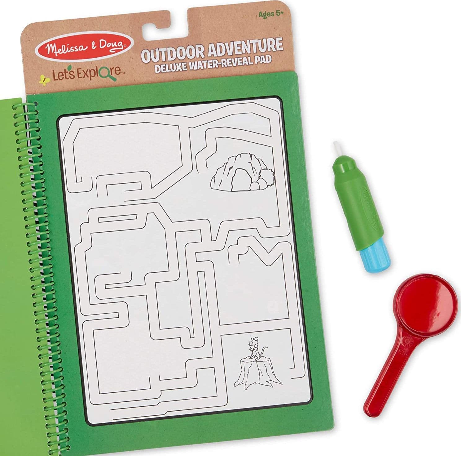 Melissa & Doug | Let's Explore Water Wow Sport all'Aperto Blocco da Scoprire con Acqua in Kit di pittura Centro Bimbo - Siderno, commercioVirtuoso.it