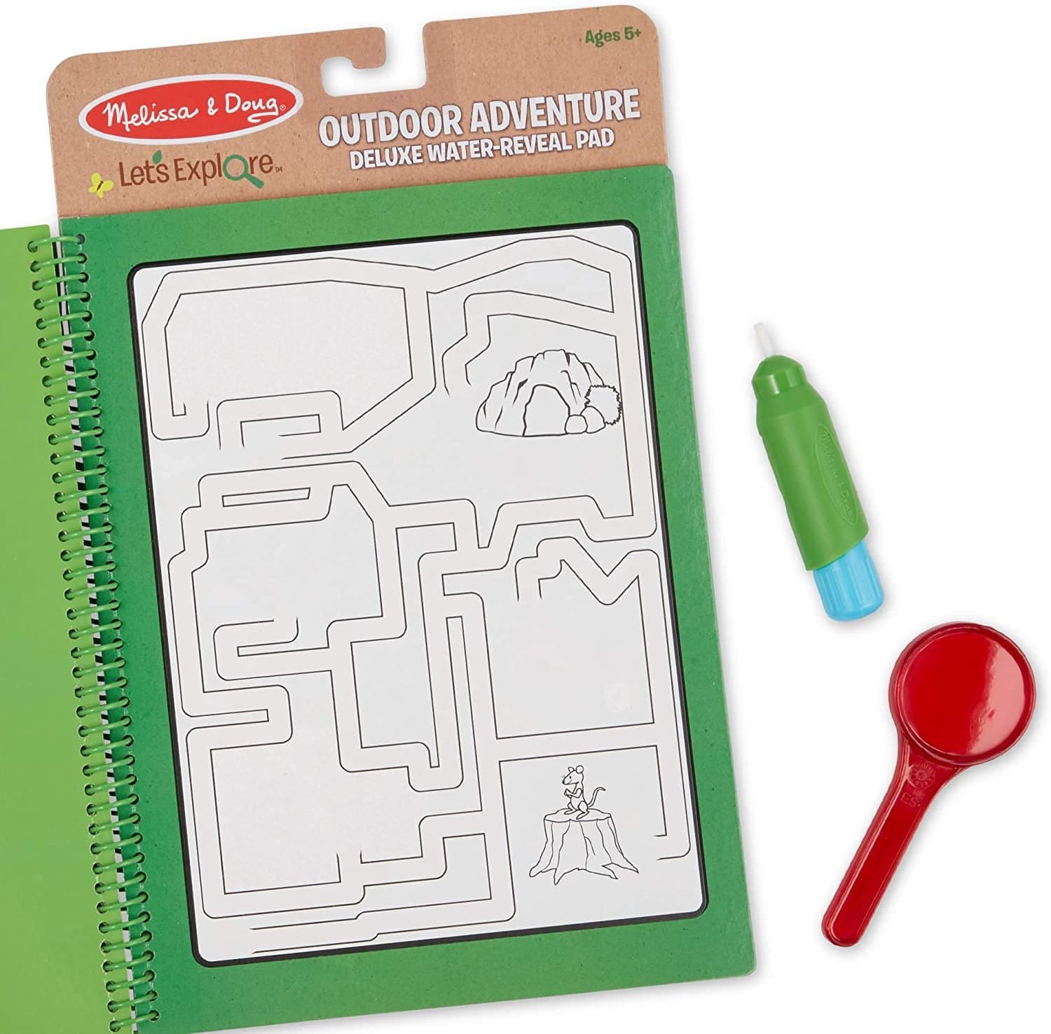 Melissa & Doug | Let's Explore Water Wow Sport all'Aperto Blocco da Scoprire con Acqua in Kit di pittura Centro Bimbo - Siderno, commercioVirtuoso.it