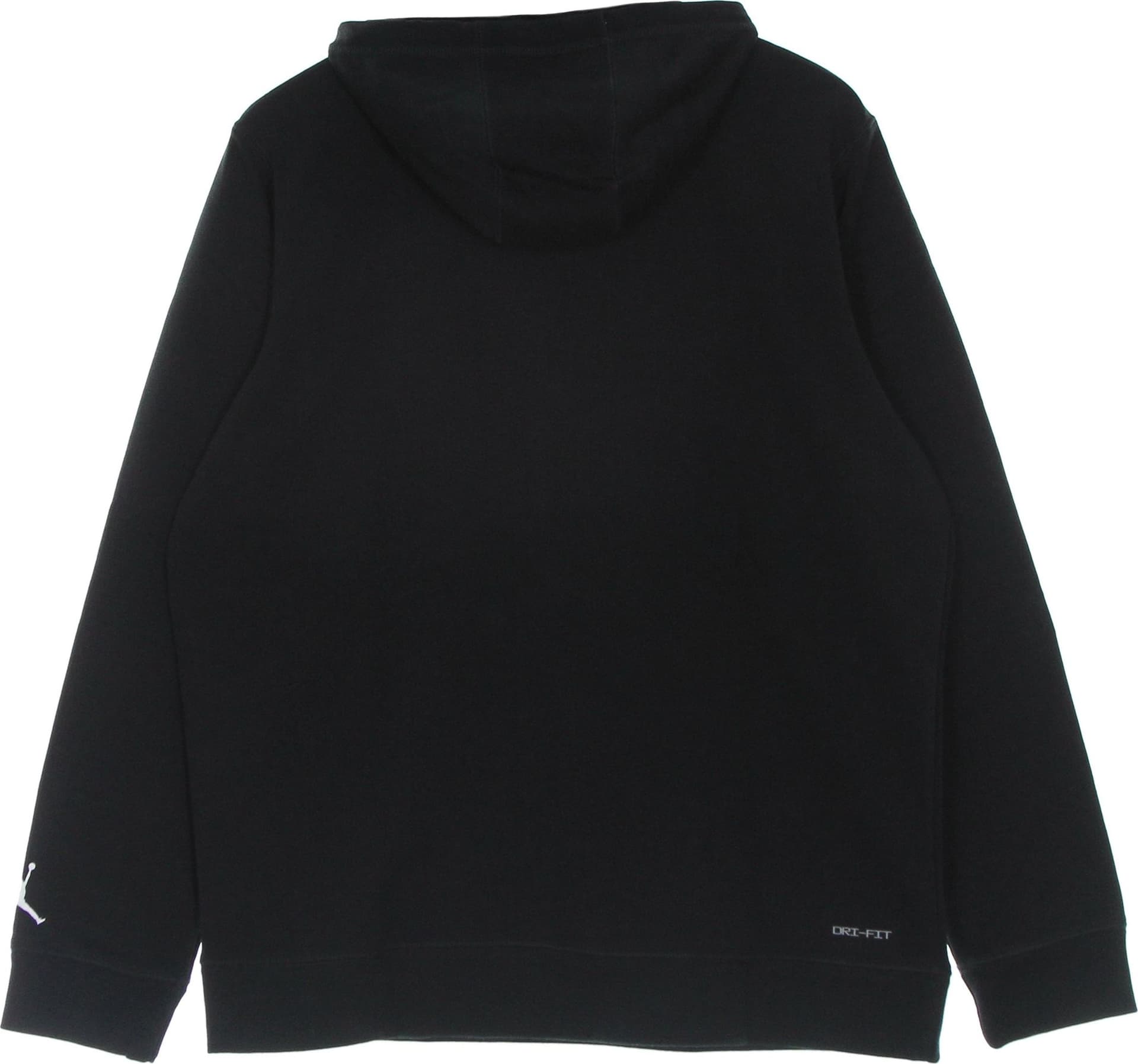 JORDAN Felpa Leggera Cappuccio Uomo Dri-fit Air Fleece Graphic Hoodie Black/white da uomo in Felpe con cappuccio Drestige - Casamassima, commercioVirtuoso.it
