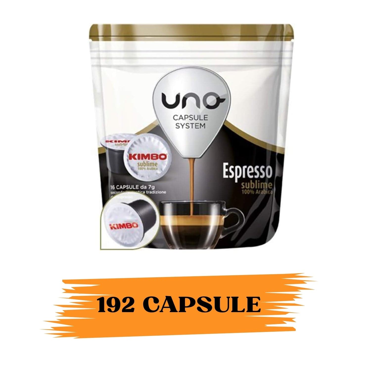 Kimbo Caffe' Confezione da 192 Capsule Compat. Uno System Sublime in  Ecoprice.it - Avellino, commercioVirtuoso.it