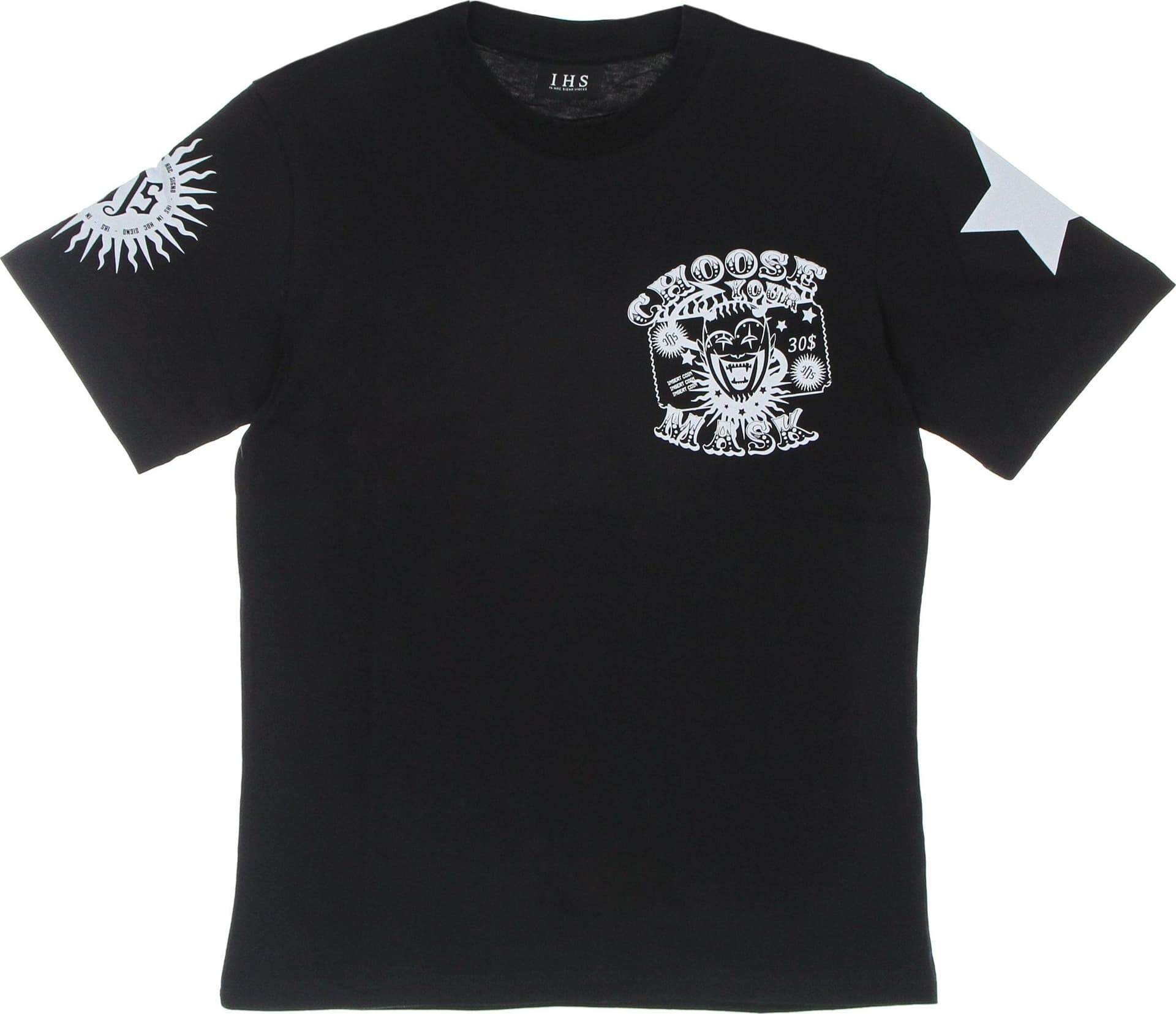IHS Maglietta Uomo Choose Your Mask Black da uomo in T-shirt Drestige - Casamassima, commercioVirtuoso.it