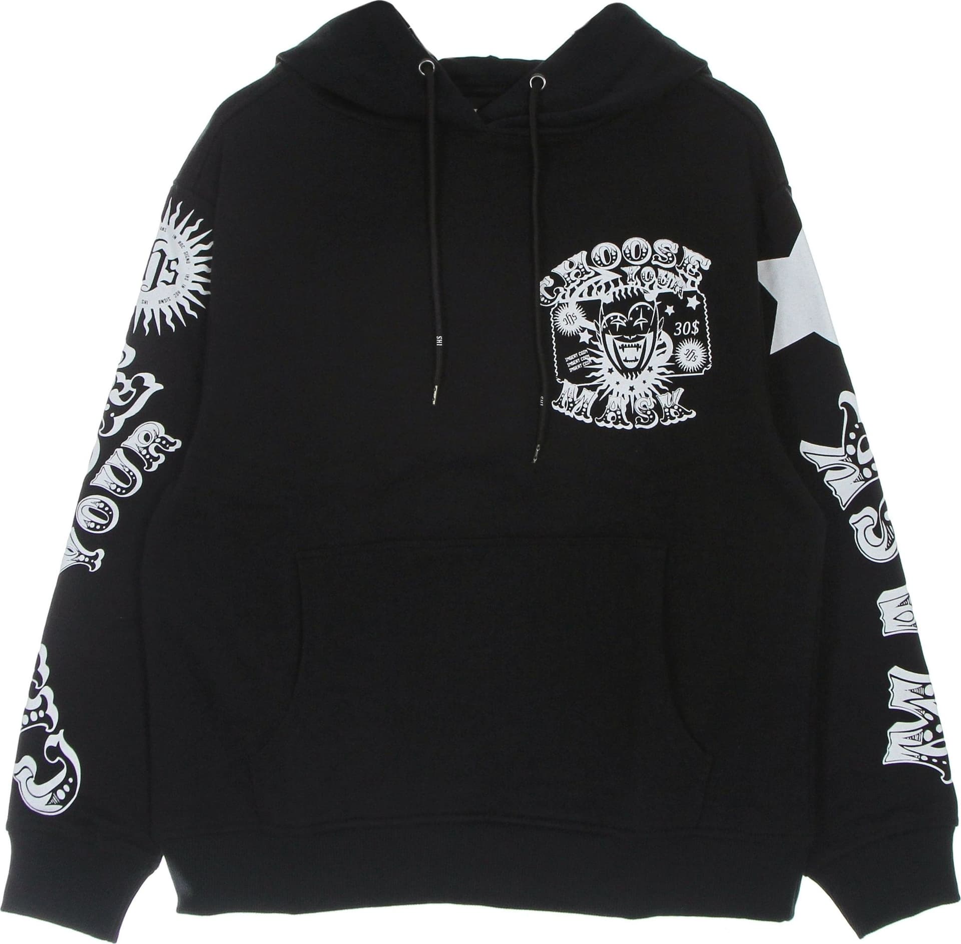 IHS Felpa Leggera Cappuccio Uomo Choose Your Mask Hoodie Black da uomo in Felpe con cappuccio Drestige - Casamassima, commercioVirtuoso.it