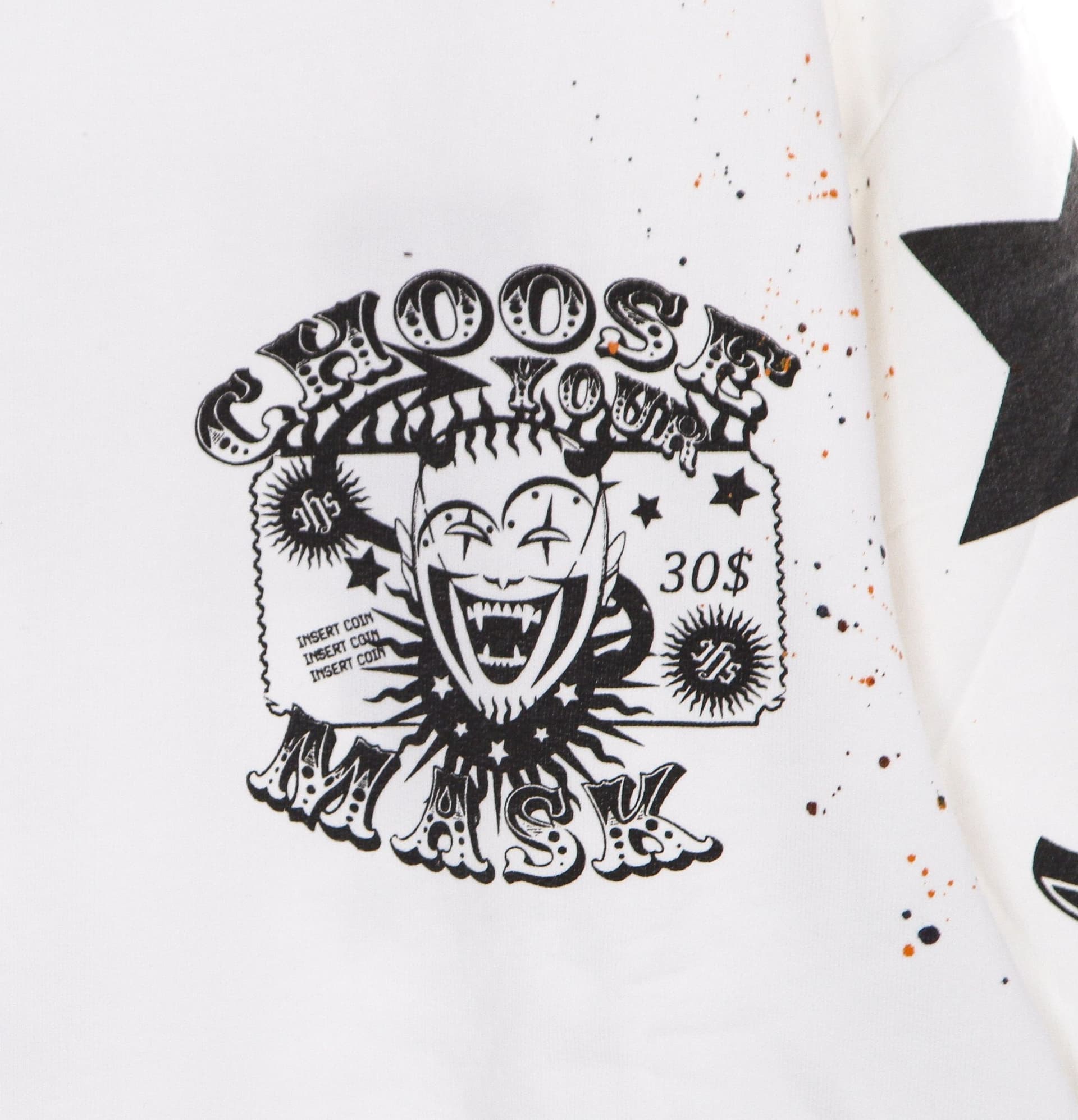 IHS Felpa Leggera Girocollo Uomo Choose Your Mask Sweatshirt White da uomo in Felpe senza cappuccio Drestige - Casamassima, commercioVirtuoso.it