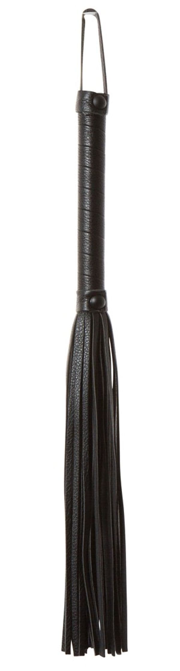 Frustino sexy mini flogger nero pelle PU bondage fetish BDSM role play in prodotto Erosdom - Palmi, commercioVirtuoso.it