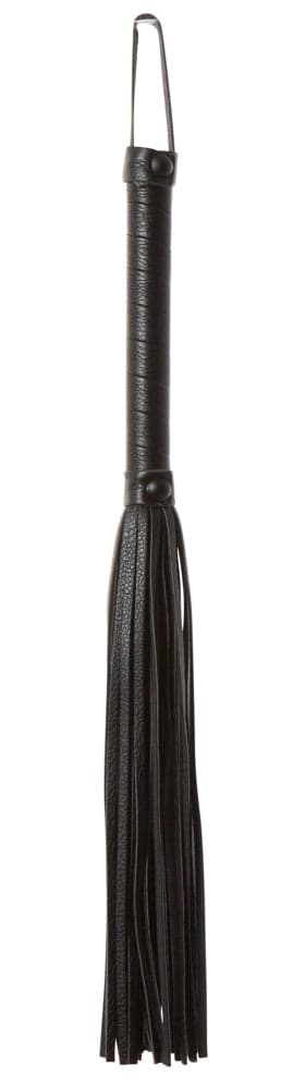 Frustino sexy mini flogger nero pelle PU bondage fetish BDSM role play in prodotto Erosdom - Palmi, commercioVirtuoso.it