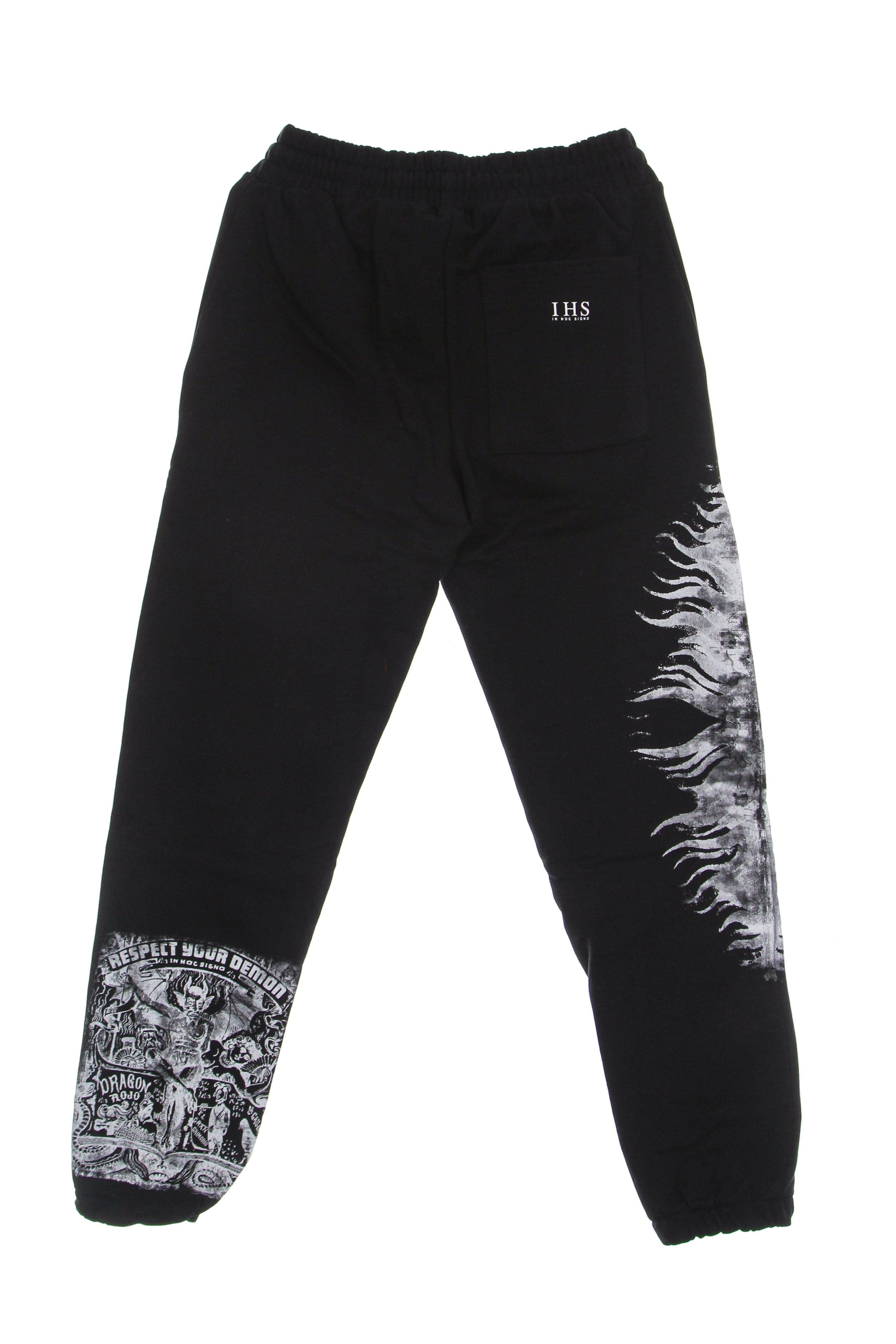 IHS Pantalone Tuta Leggero Uomo Respect Your Demon Jogger Black da uomo in Pantaloni sportivi Drestige - Casamassima, commercioVirtuoso.it