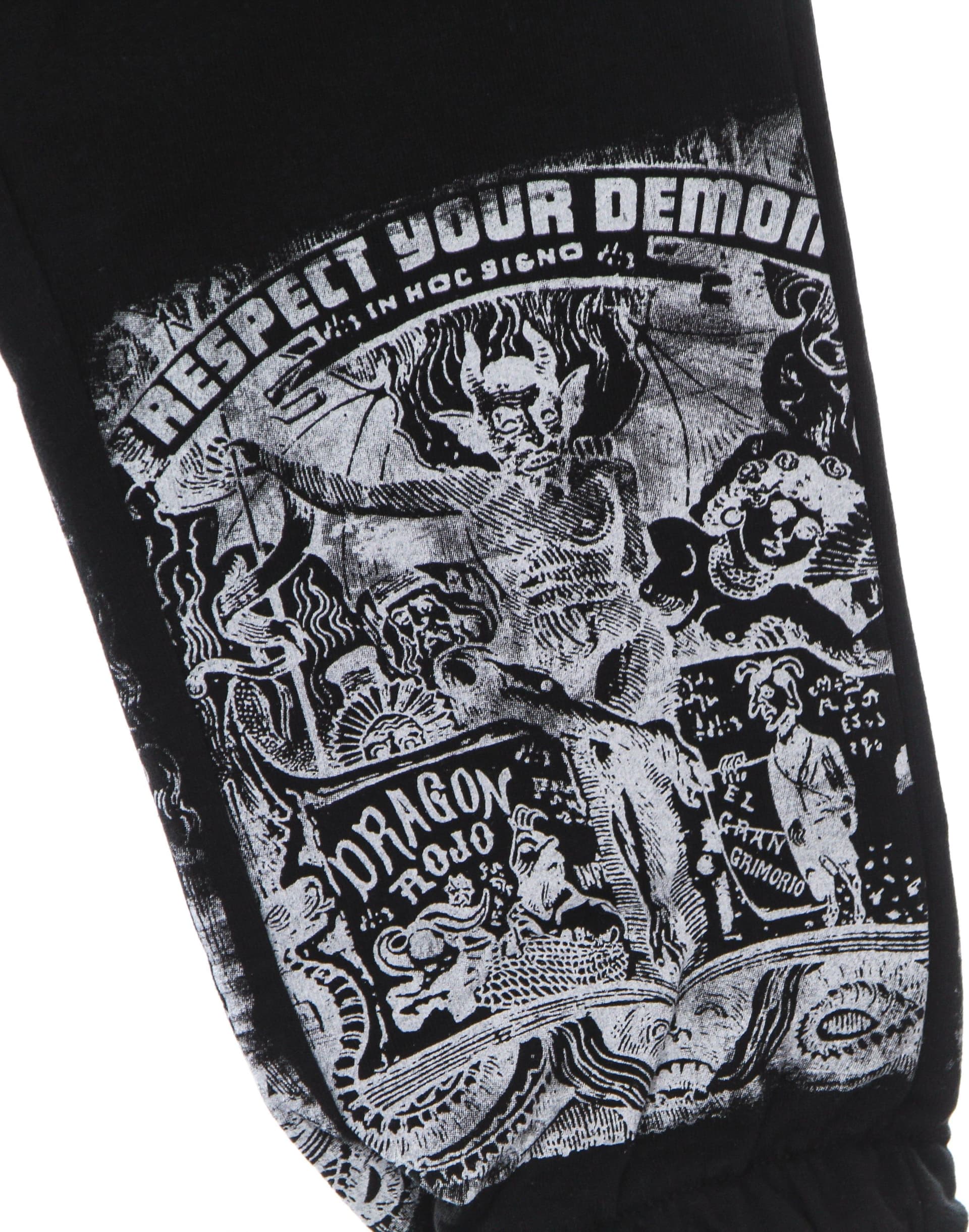 IHS Pantalone Tuta Leggero Uomo Respect Your Demon Jogger Black da uomo in Pantaloni sportivi Drestige - Casamassima, commercioVirtuoso.it