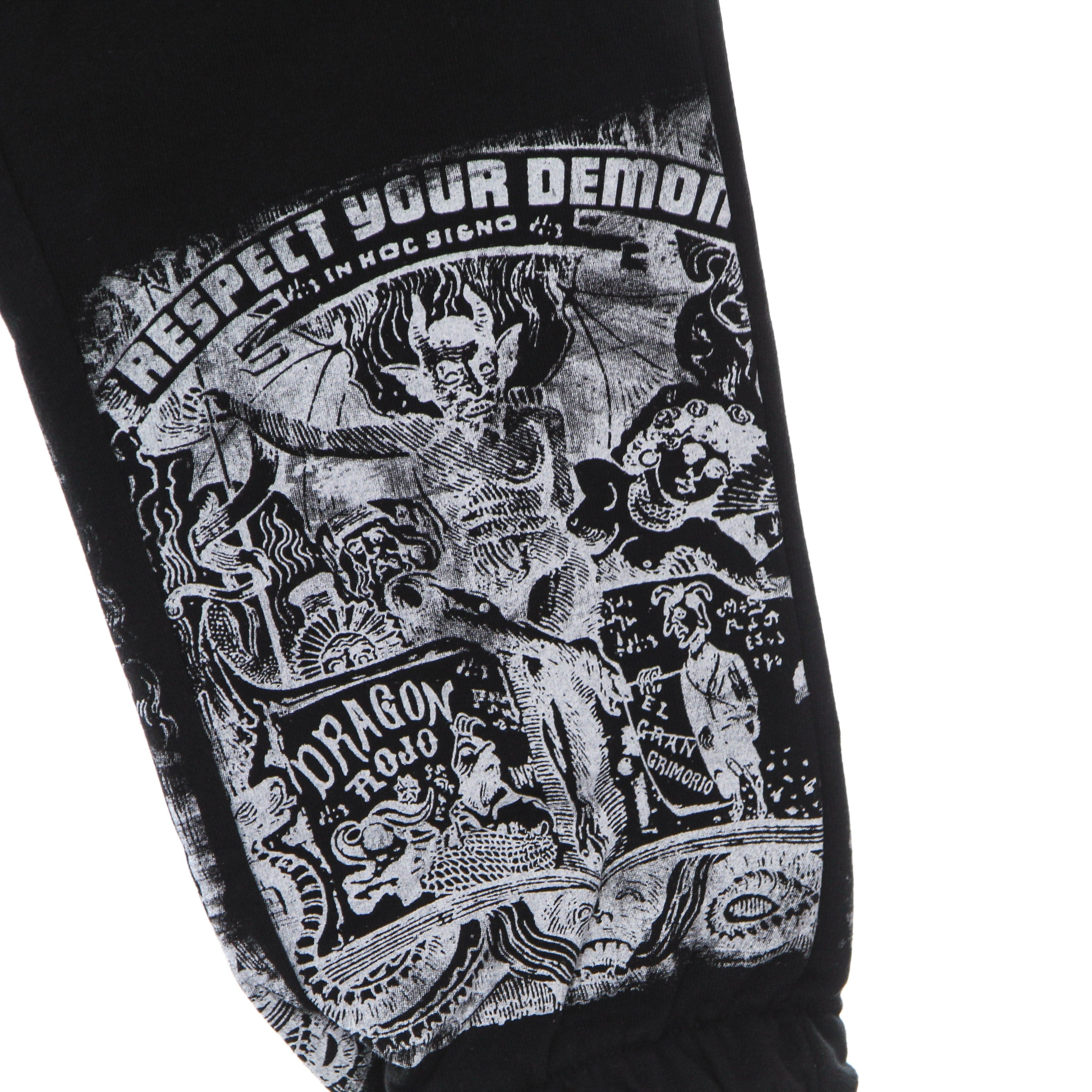 IHS Pantalone Tuta Leggero Uomo Respect Your Demon Jogger Black da uomo in Pantaloni sportivi Drestige - Casamassima, commercioVirtuoso.it