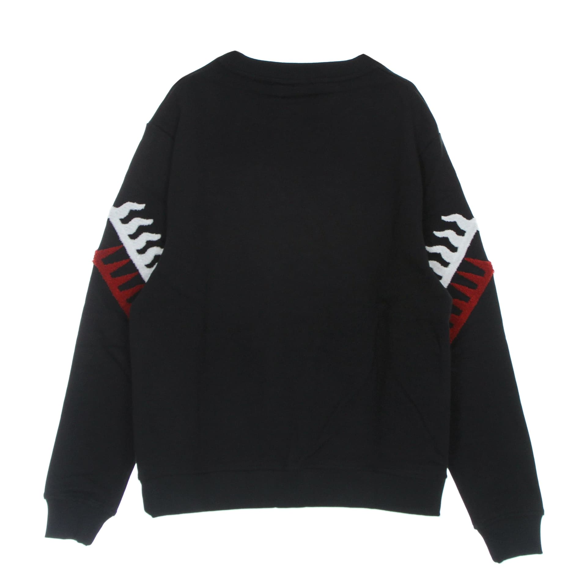 IHS Felpa Leggera Girocollo Uomo Sponge Graphic Flames Sweatshirt Black da uomo in Felpe con cappuccio Drestige - Casamassima, commercioVirtuoso.it