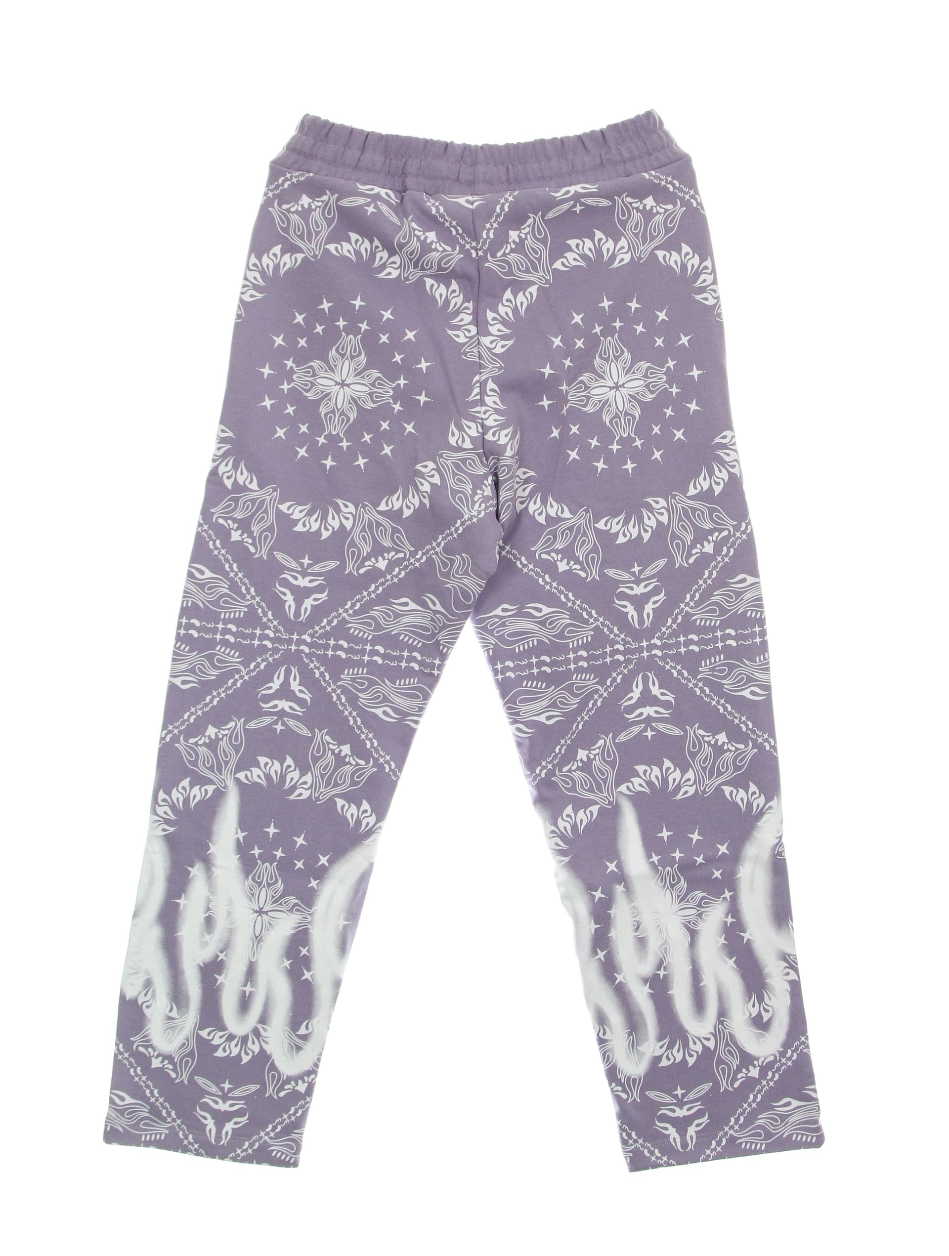 VISION OF SUPER Pantalone Tuta Leggero Uomo Bandana Print Pants Lilac da uomo in Pantaloni sportivi Drestige - Casamassima, commercioVirtuoso.it