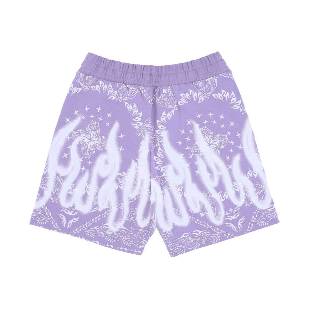 VISION OF SUPER Pantalone Corto Tuta Uomo Bandana Print Shorts Purple da uomo in Pantaloncini sportivi Drestige - Casamassima, commercioVirtuoso.it