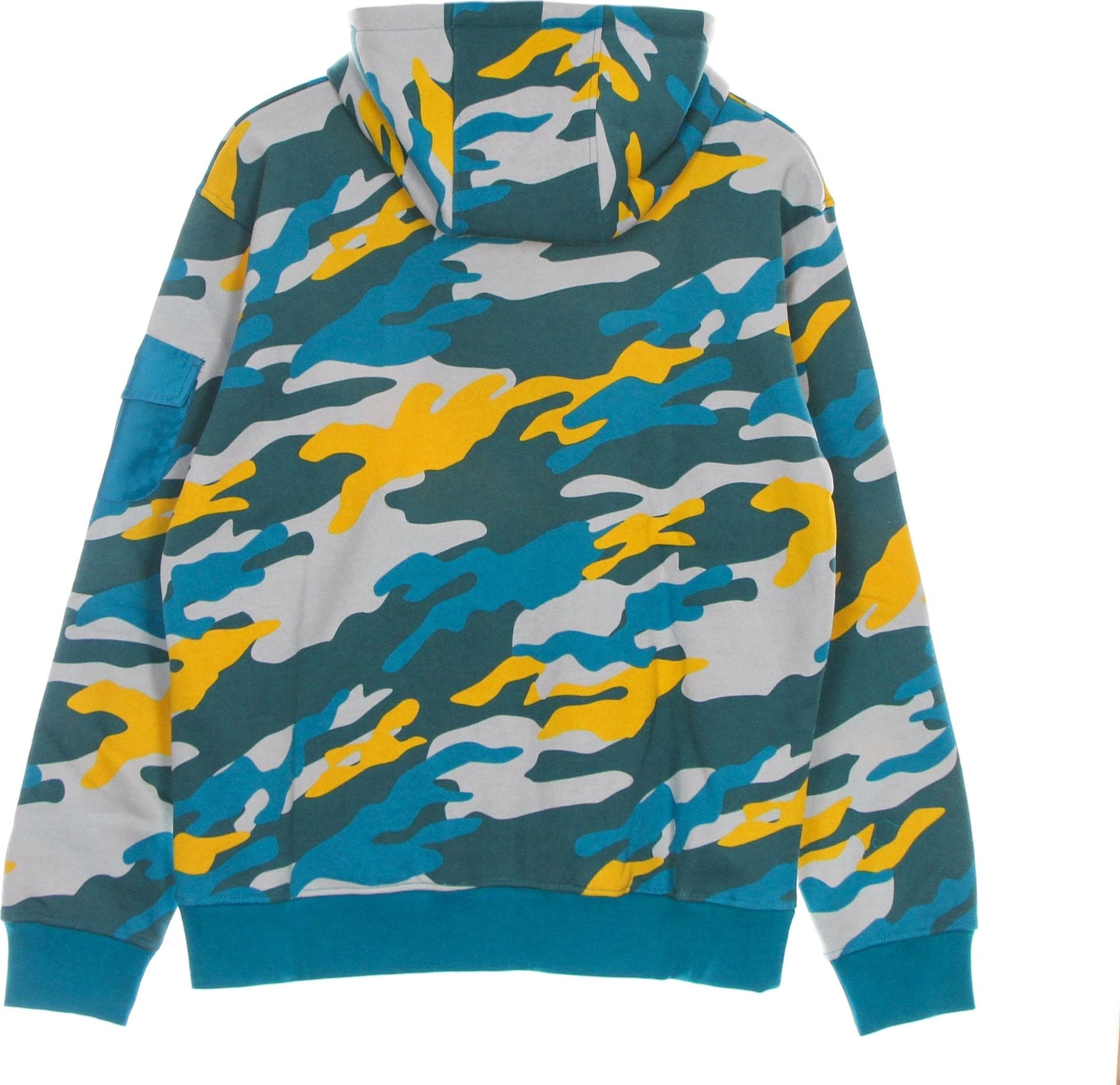 STAPLE Felpa Cappuccio Uomo Underhill Camo Hoodie Teal da uomo in Felpe con cappuccio Drestige - Casamassima, commercioVirtuoso.it