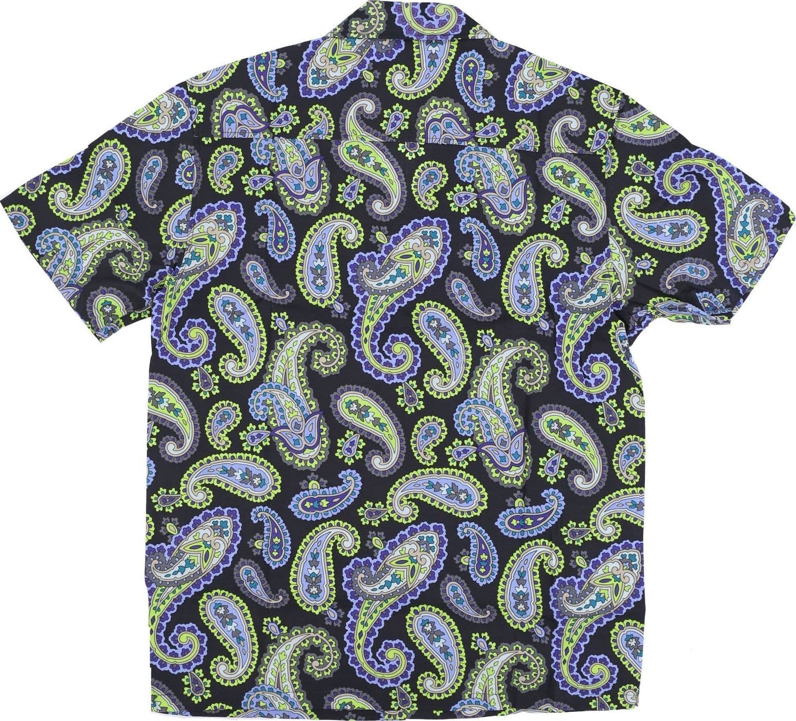 HUF Camicia Manica Corta Uomo Paisley Woven Top Black da uomo in Camicie casual Drestige - Casamassima, commercioVirtuoso.it