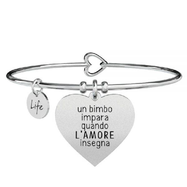 KIDULT BRACCIALE - CUORE | L'AMORE INSEGNA in Bracciali Alba Gioielli - Casoria, commercioVirtuoso.it