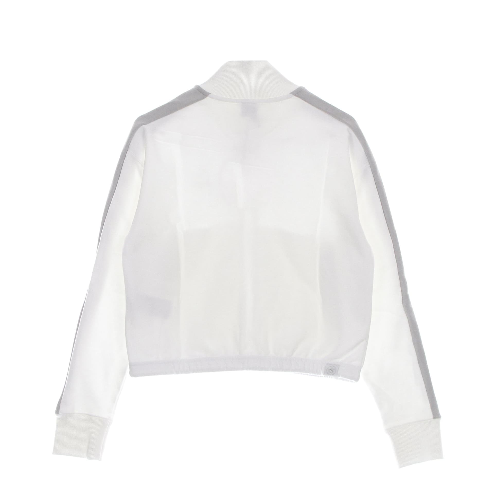 PUMA Felpa Leggera Collo Alto Corta Donna T7 Crop Track Jacket White da donna in Felpe con cappuccio Drestige - Casamassima, commercioVirtuoso.it