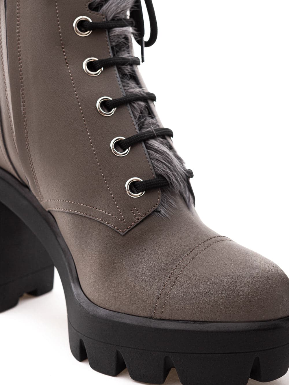Giuseppe Zanotti Stivaletto Combat con Pelliccia interna da donna in Stivali Drestige - Casamassima, commercioVirtuoso.it