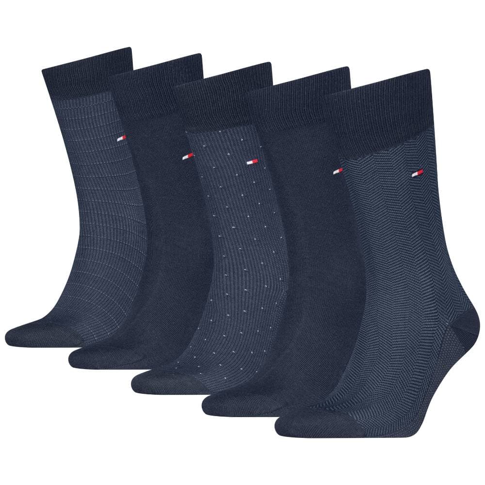 Tommy Hilfiger gift box 5 paia di calzini blu 701235374001