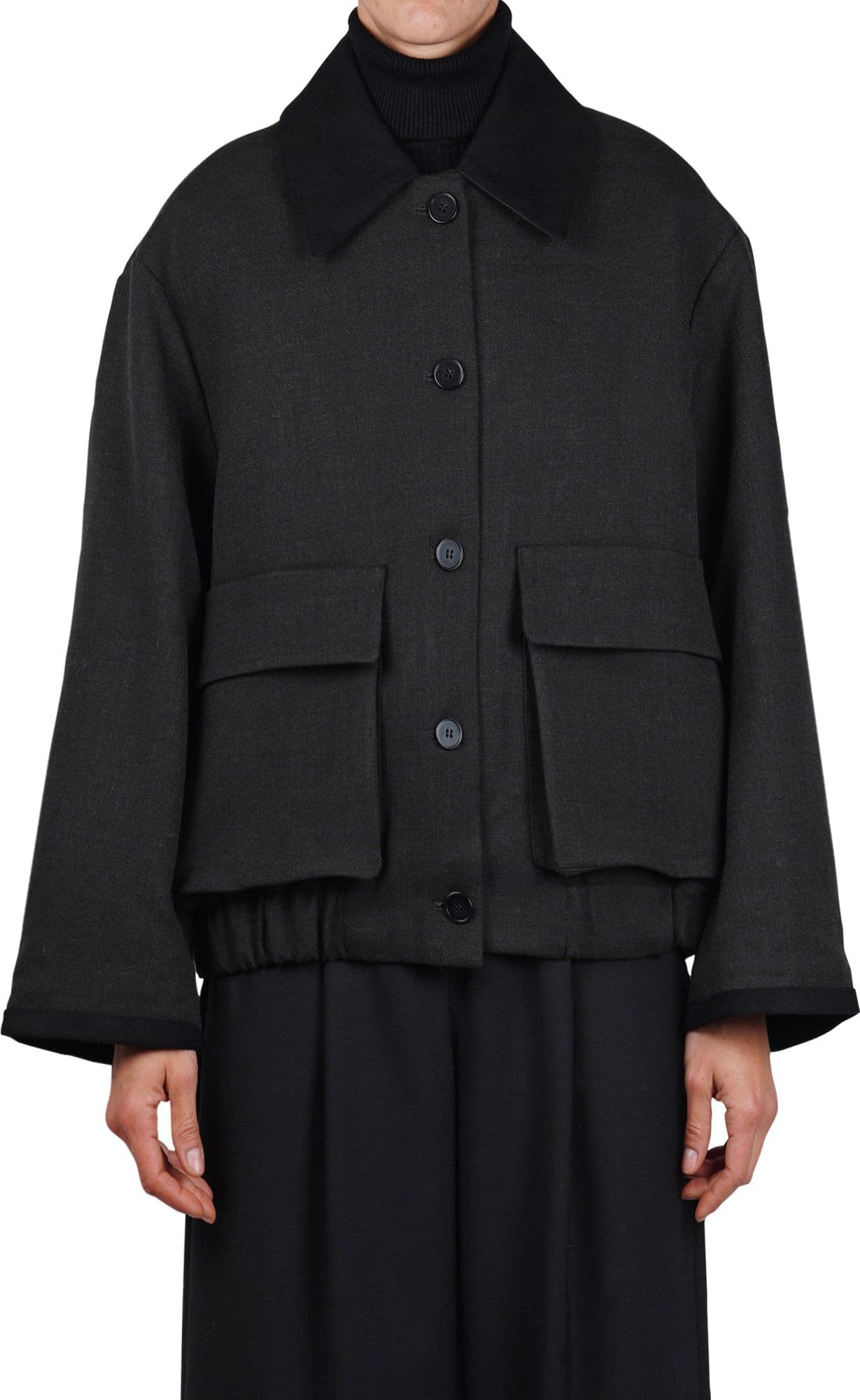 LA FEMME BLANCHE La Femme Blanche - Giubbotto - 461445 - Antracite da donna in Giacche Drestige - Casamassima, commercioVirtuoso.it