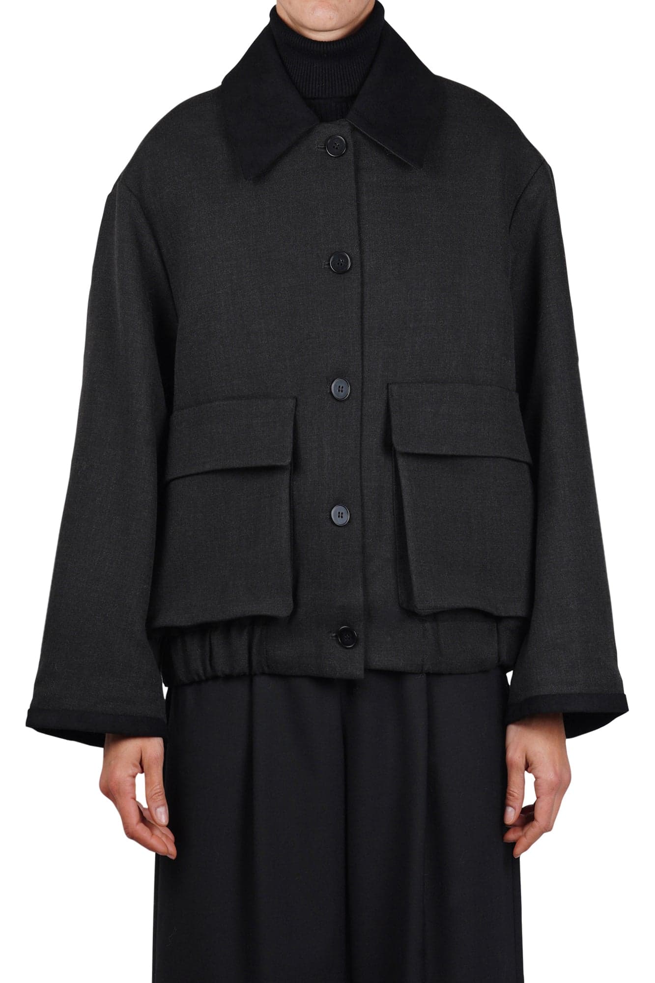 LA FEMME BLANCHE La Femme Blanche - Giubbotto - 461445 - Antracite da donna in Giacche Drestige - Casamassima, commercioVirtuoso.it