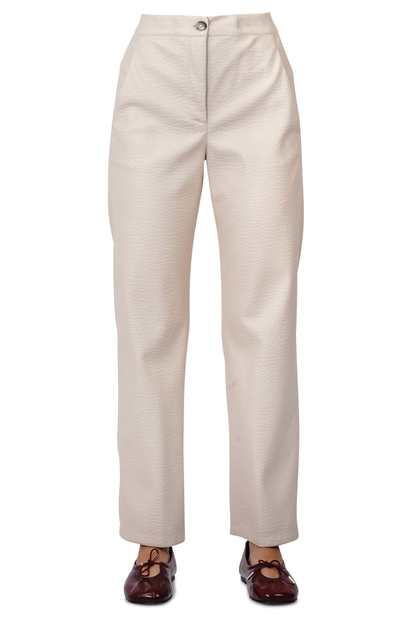 ALESSIA SANTI Alessia Santi - Pantalone - 460311 - Avena da donna in Pantaloni Drestige - Casamassima, commercioVirtuoso.it