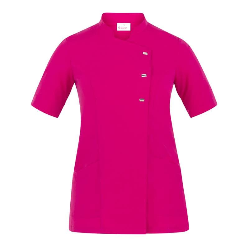Casacca Greta Fucsia Casacca Donna Manica Corta Medicale Estetica Acconciature Infermiera in Uniformi sanitarie - giacche Dresswork - Como, commercioVirtuoso.it