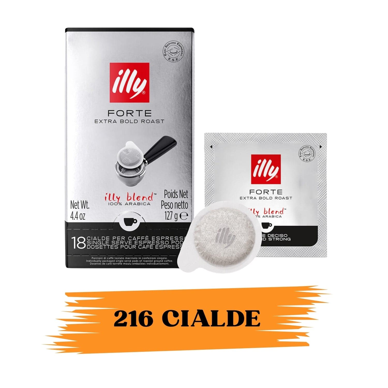 ILLY Caffè 216 Cialde Tostato Forte in  Ecoprice.it - Avellino, commercioVirtuoso.it