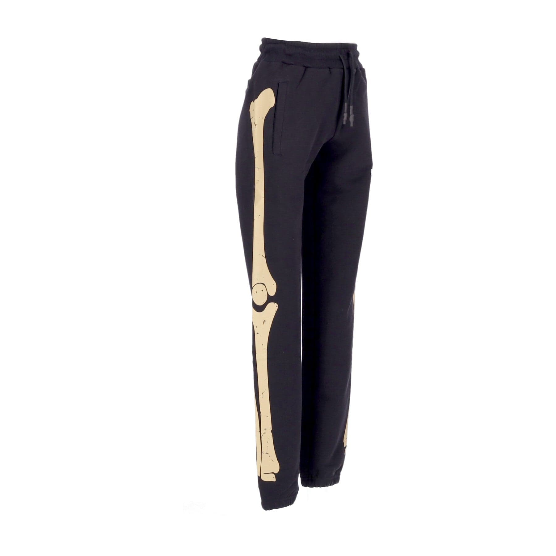 PHOBIA Pantalone Tuta Leggero Uomo Skeleton Print Pants Black/beige da uomo in Pantaloni sportivi Drestige - Casamassima, commercioVirtuoso.it