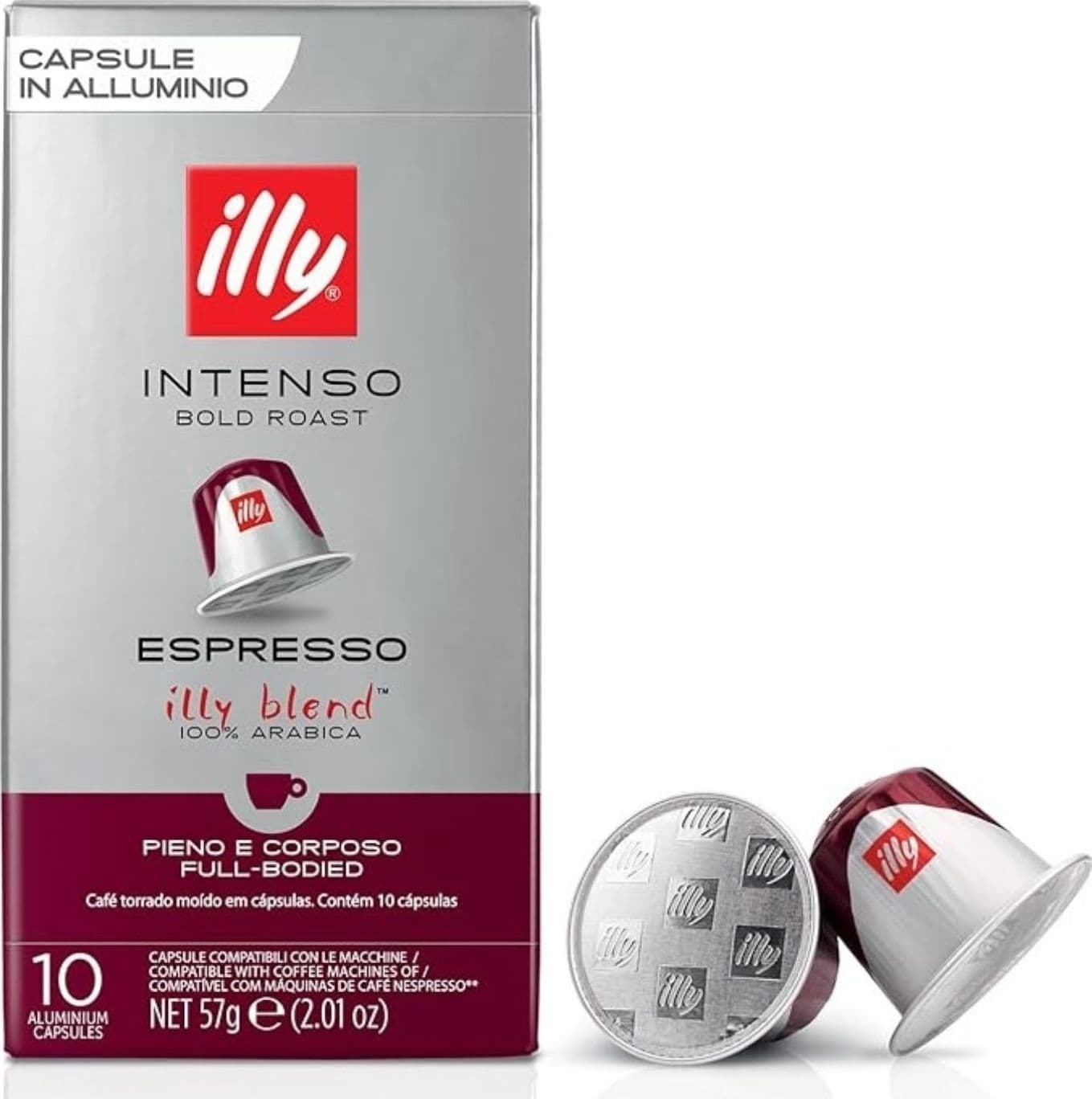 ILLY Intenso 300 Capsule In Alluminio Compatibili Nespresso in  Ecoprice.it - Avellino, commercioVirtuoso.it