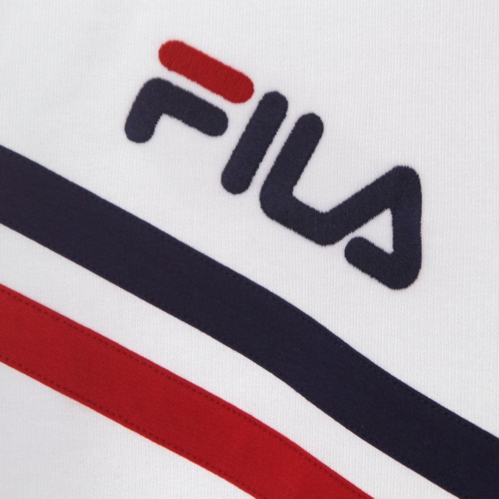 FILA Felpa Leggera Girocollo Uomo Zeitz Crew Sweat Bright White da uomo in Felpe senza cappuccio Drestige - Casamassima, commercioVirtuoso.it