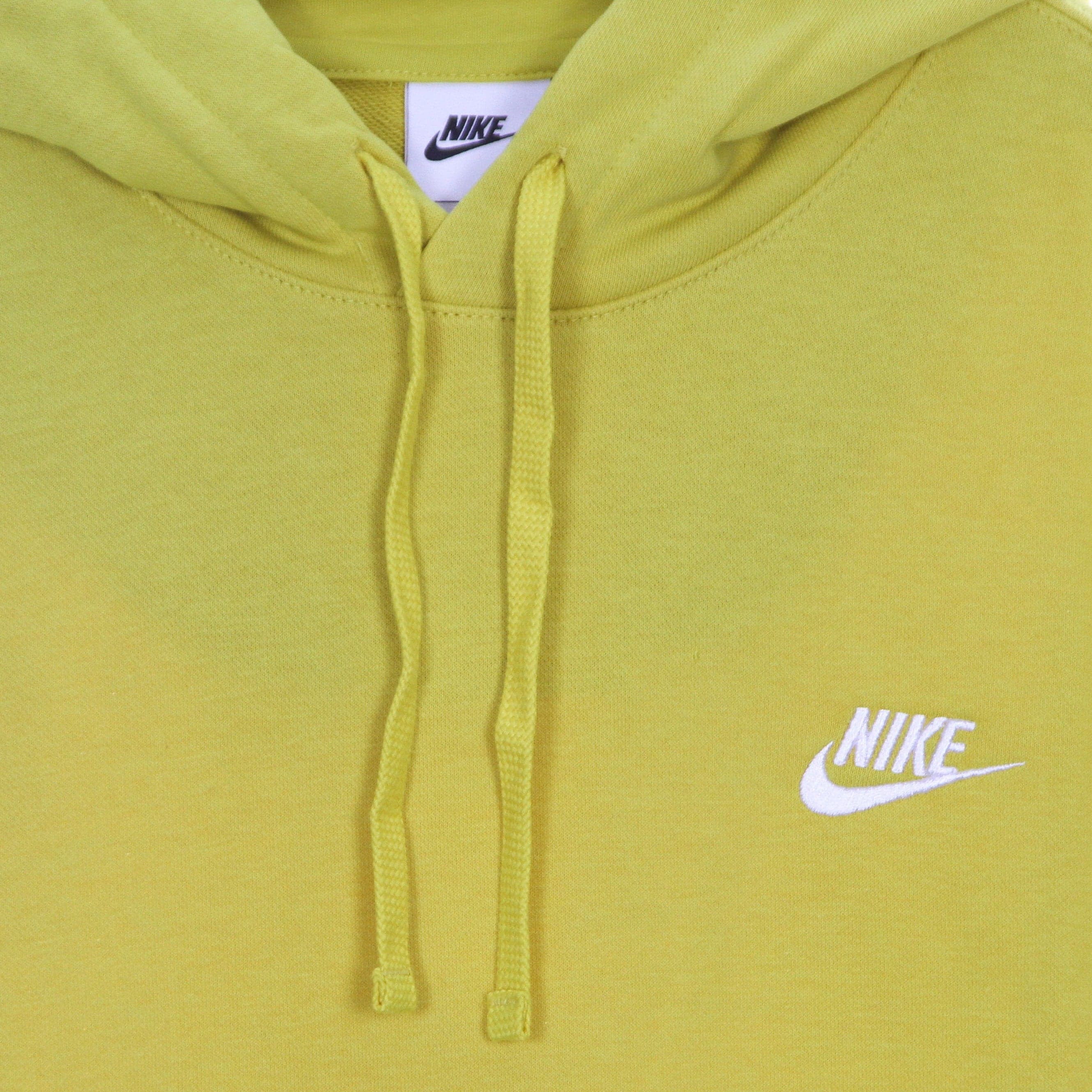Nike Felpa Leggera Cappuccio Uomo Sportswear Club Hoodie Vivid Sulfur/vivid Surfur/white da uomo in Felpe senza cappuccio Drestige - Casamassima, commercioVirtuoso.it