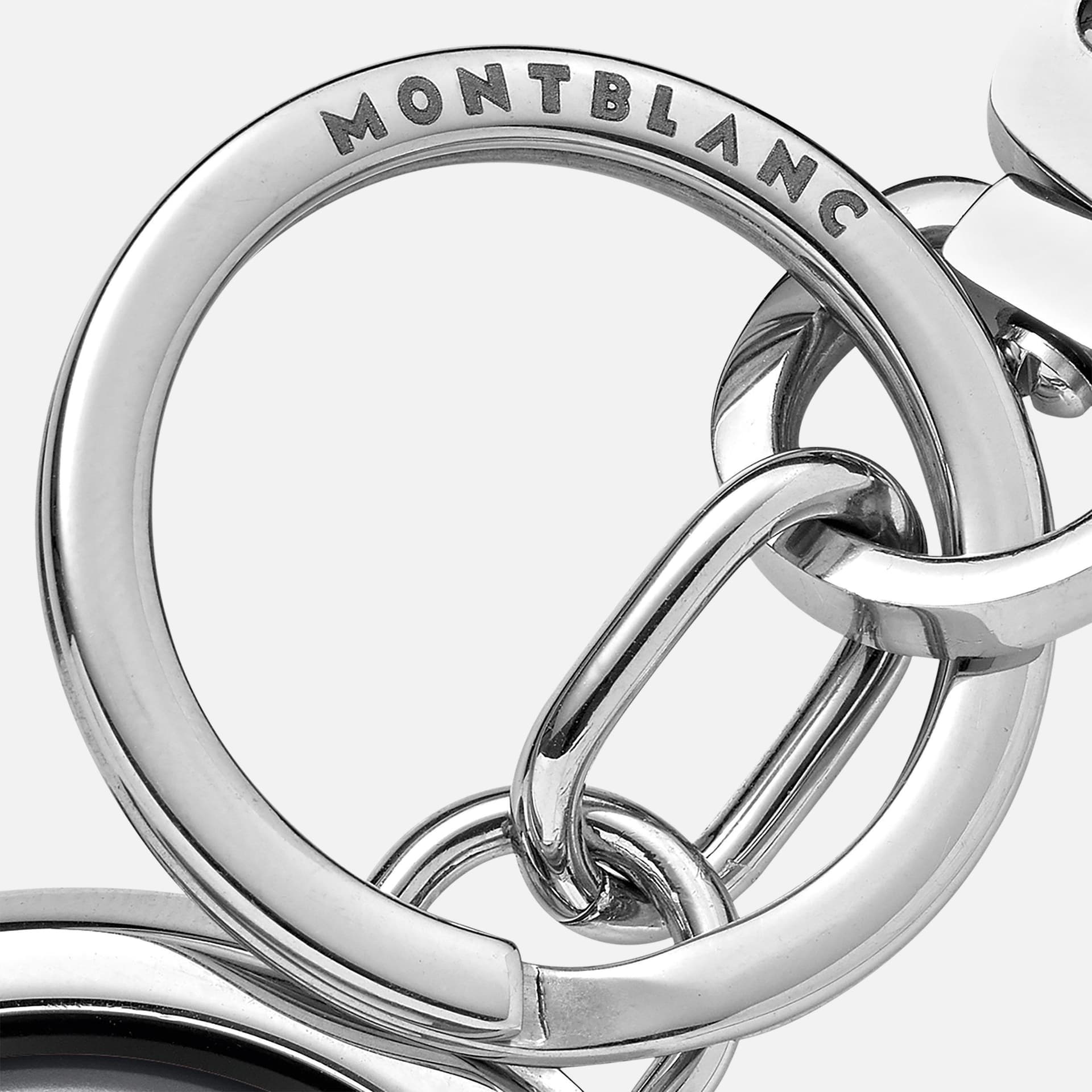 MONTBLANC - Portachiavi con emblema girevole Meisterstück in Uomo Alba Gioielli - Casoria, commercioVirtuoso.it