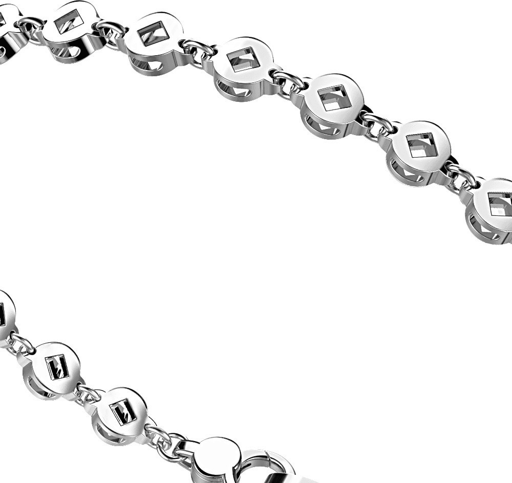 Zancan - Bracciale solo maglia in argento in Bracciali Alba Gioielli - Casoria, commercioVirtuoso.it
