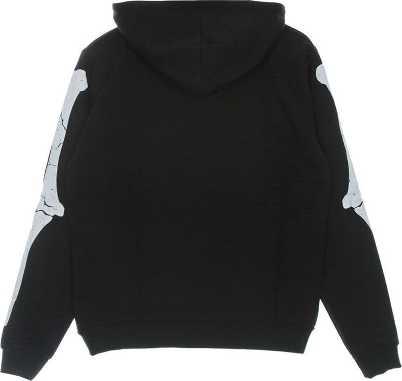 PHOBIA Felpa Leggera Cappuccio Uomo Skeleton Print Hoodie Black/white da uomo in Felpe con cappuccio Drestige - Casamassima, commercioVirtuoso.it