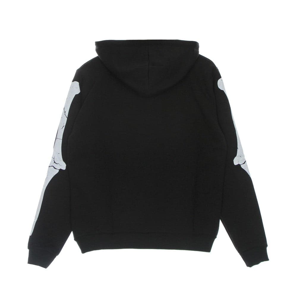 PHOBIA Felpa Leggera Cappuccio Uomo Skeleton Print Hoodie Black/white da uomo in Felpe con cappuccio Drestige - Casamassima, commercioVirtuoso.it