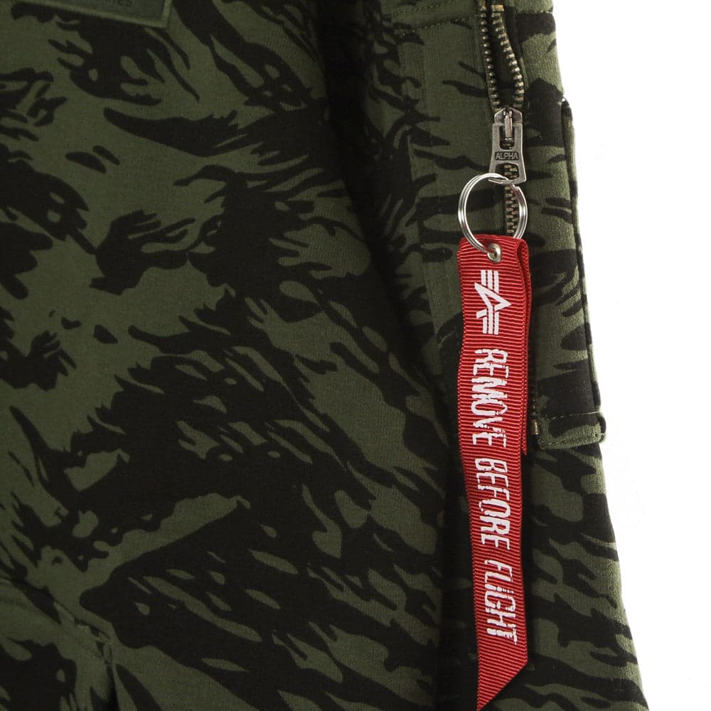 ALPHA INDUSTRIES Felpa Cappuccio Uomo Back Print Hoodie Camo Brushstroke Green da uomo in Felpe con cappuccio Drestige - Casamassima, commercioVirtuoso.it