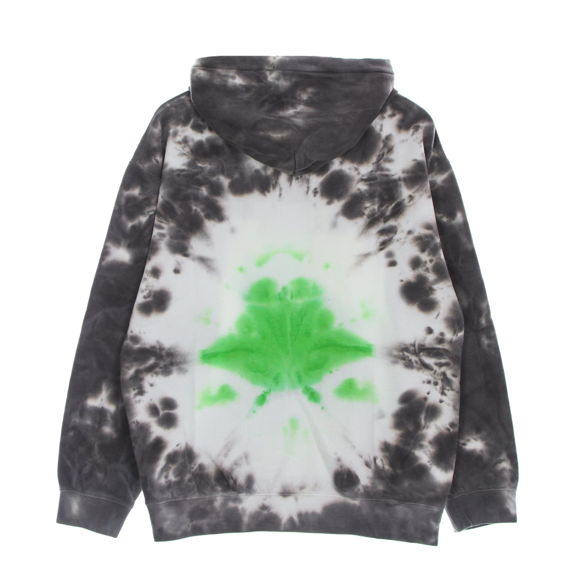 HUF Felpa Cappuccio Uomo High Dye P/o Tiedye Hoodie Huf Green da uomo in Felpe con cappuccio Drestige - Casamassima, commercioVirtuoso.it