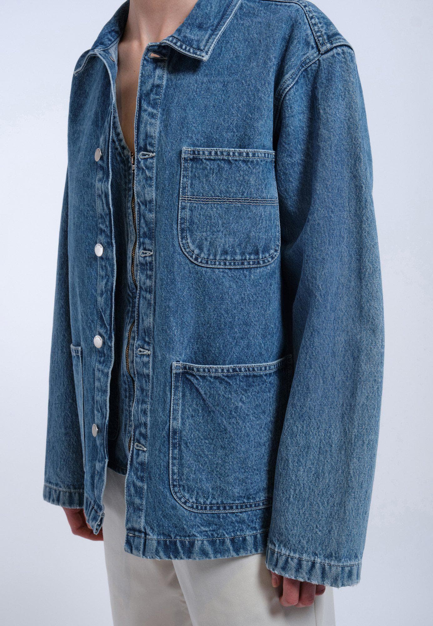 Giacchetto Jeans Dr Denim Devon Worker Jacket