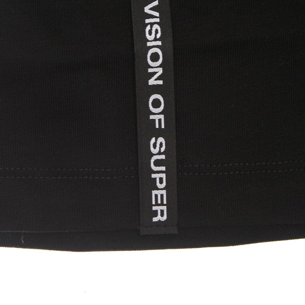 VISION OF SUPER Maglietta Uomo Tongue Print Tee Black da uomo in T-shirt Drestige - Casamassima, commercioVirtuoso.it