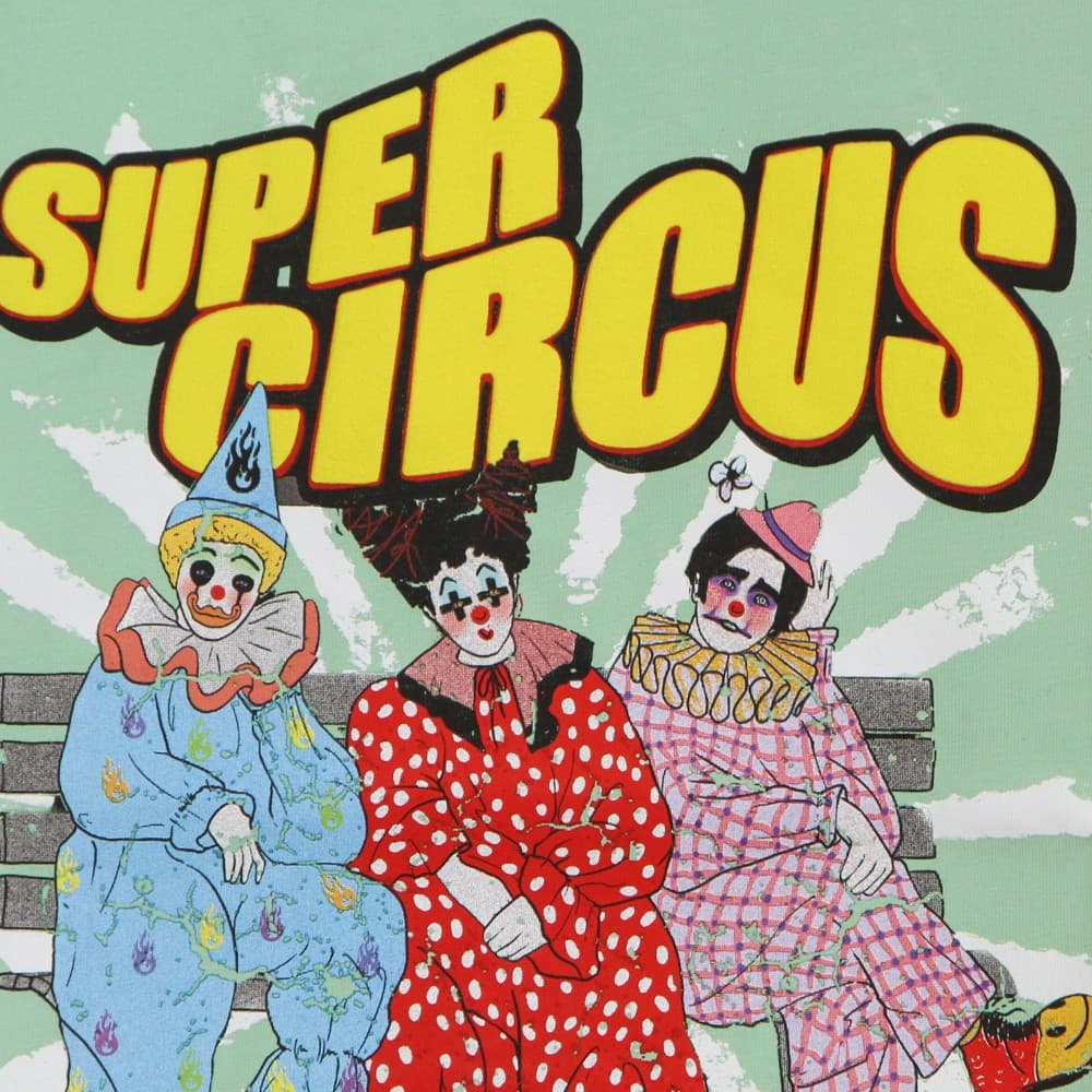 VISION OF SUPER Maglietta Uomo Clowns Print Tee Green da uomo in T-shirt Drestige - Casamassima, commercioVirtuoso.it