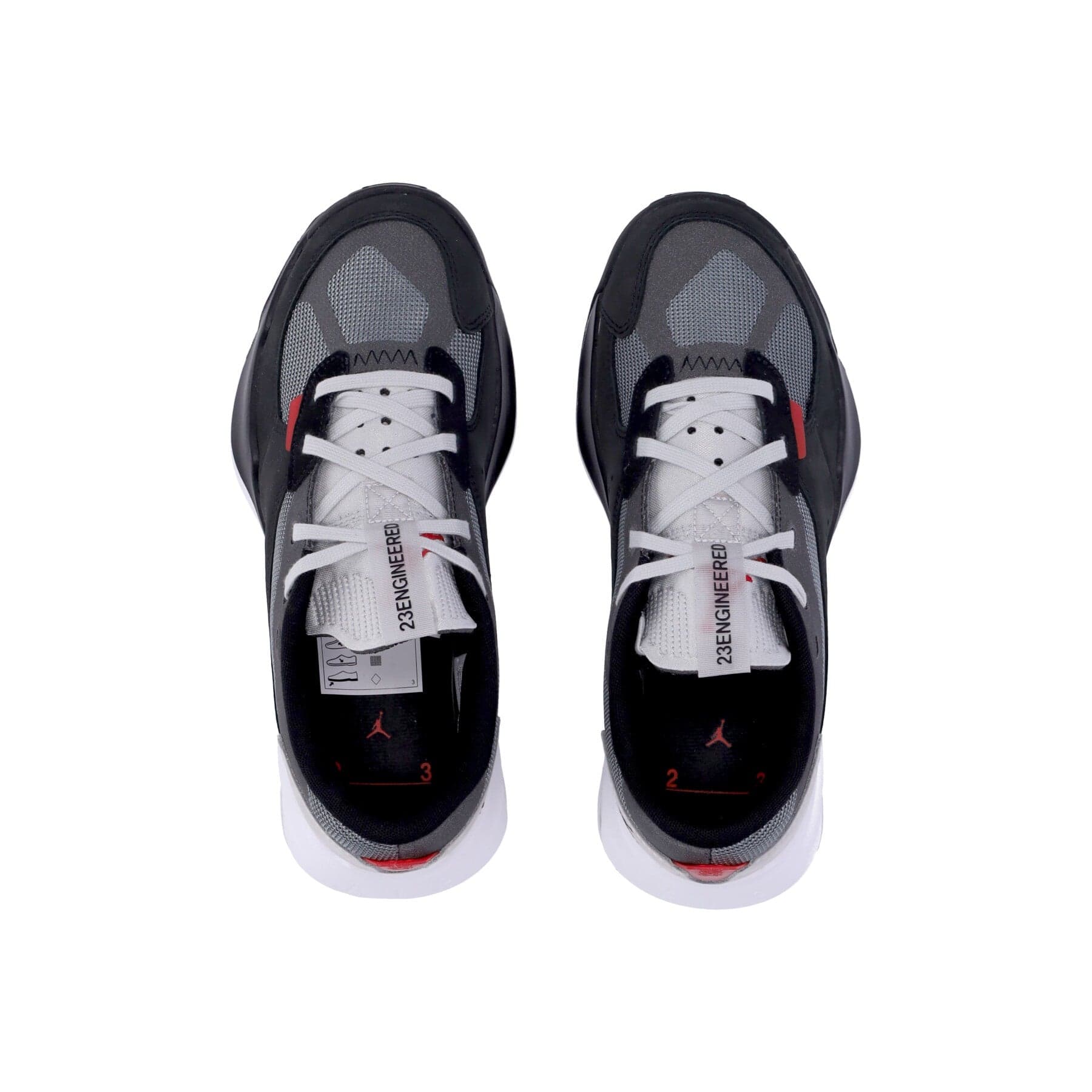 JORDAN Scarpa Bassa Uomo Jordan Air 200e Black/university Red/smoke Grey/white da uomo in Scarpe da corsa su strada Drestige - Casamassima, commercioVirtuoso.it