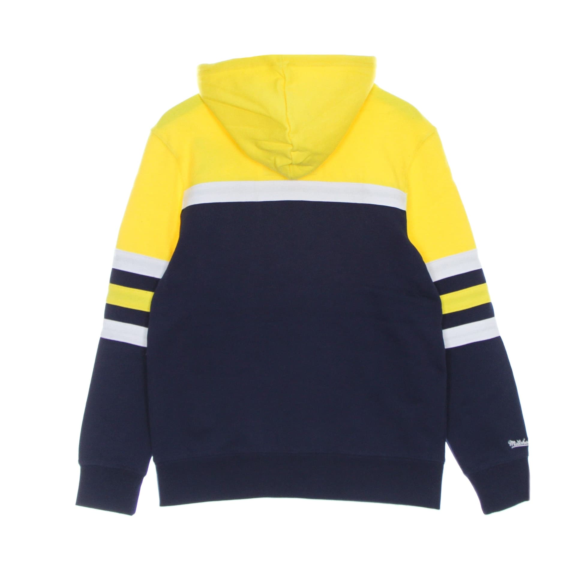 MITCHELL & NESS Felpa Cappuccio Uomo Ncaa Head Coach Hoodie Msuspa Navy/yellow da uomo in Felpe con cappuccio e felpe Drestige - Casamassima, commercioVirtuoso.it