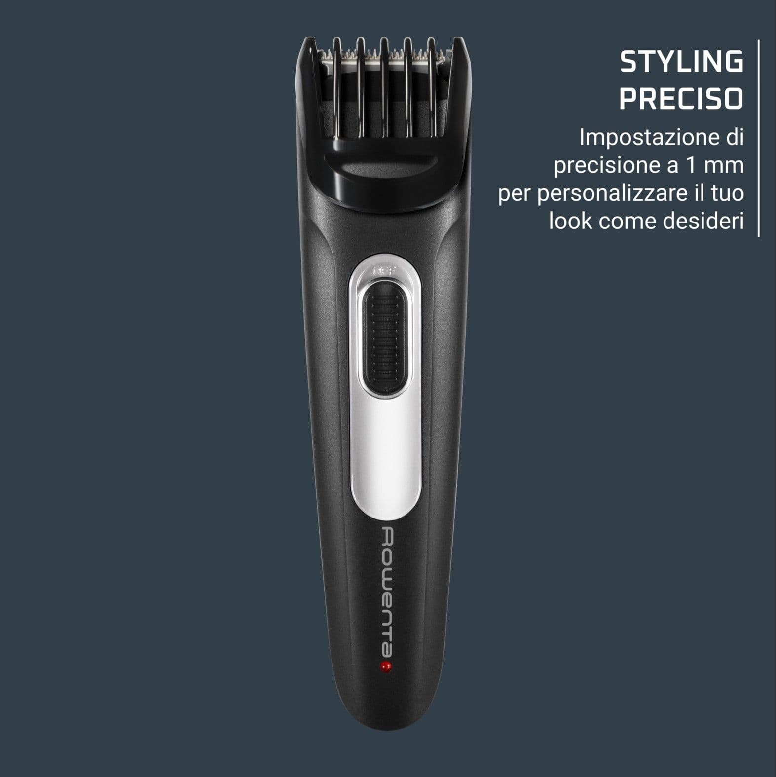 Rowenta Regolabarba  Ricaricabile Stylis TN2804 Black/Silver in Regolarbarba e rifinitori Ecoprice.it - Avellino, commercioVirtuoso.it