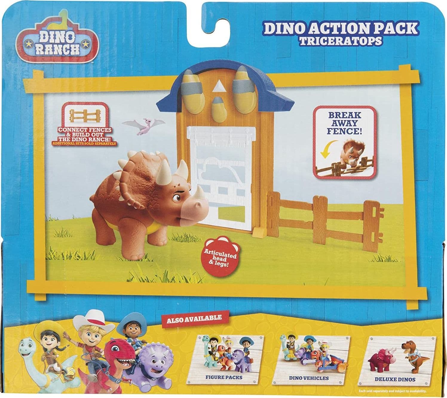 Dino Ranch Triceratops Playset Action in Dinosauri e creature preistoriche Centro Bimbo - Siderno, commercioVirtuoso.it