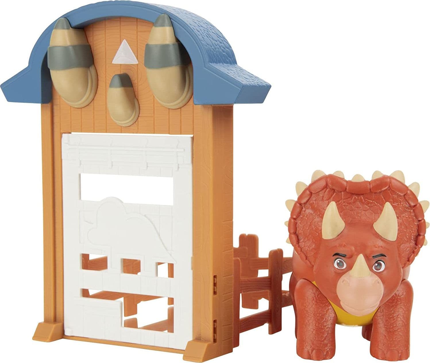 Dino Ranch Triceratops Playset Action in Dinosauri e creature preistoriche Centro Bimbo - Siderno, commercioVirtuoso.it