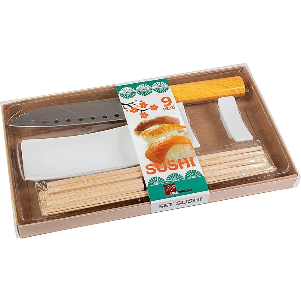 Set 7 Pezzi per Sushi in Bamboo Cucina Orientale Sala da Pranzo Kit Aperitivo in Piatti da sushi Ecoprice.it - Avellino, commercioVirtuoso.it
