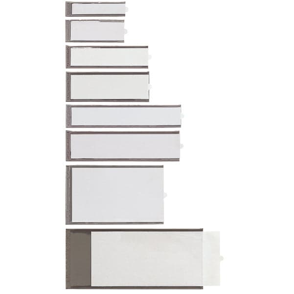 8 Portaetichette Adesive Ies A2 32X88Mm Sei
