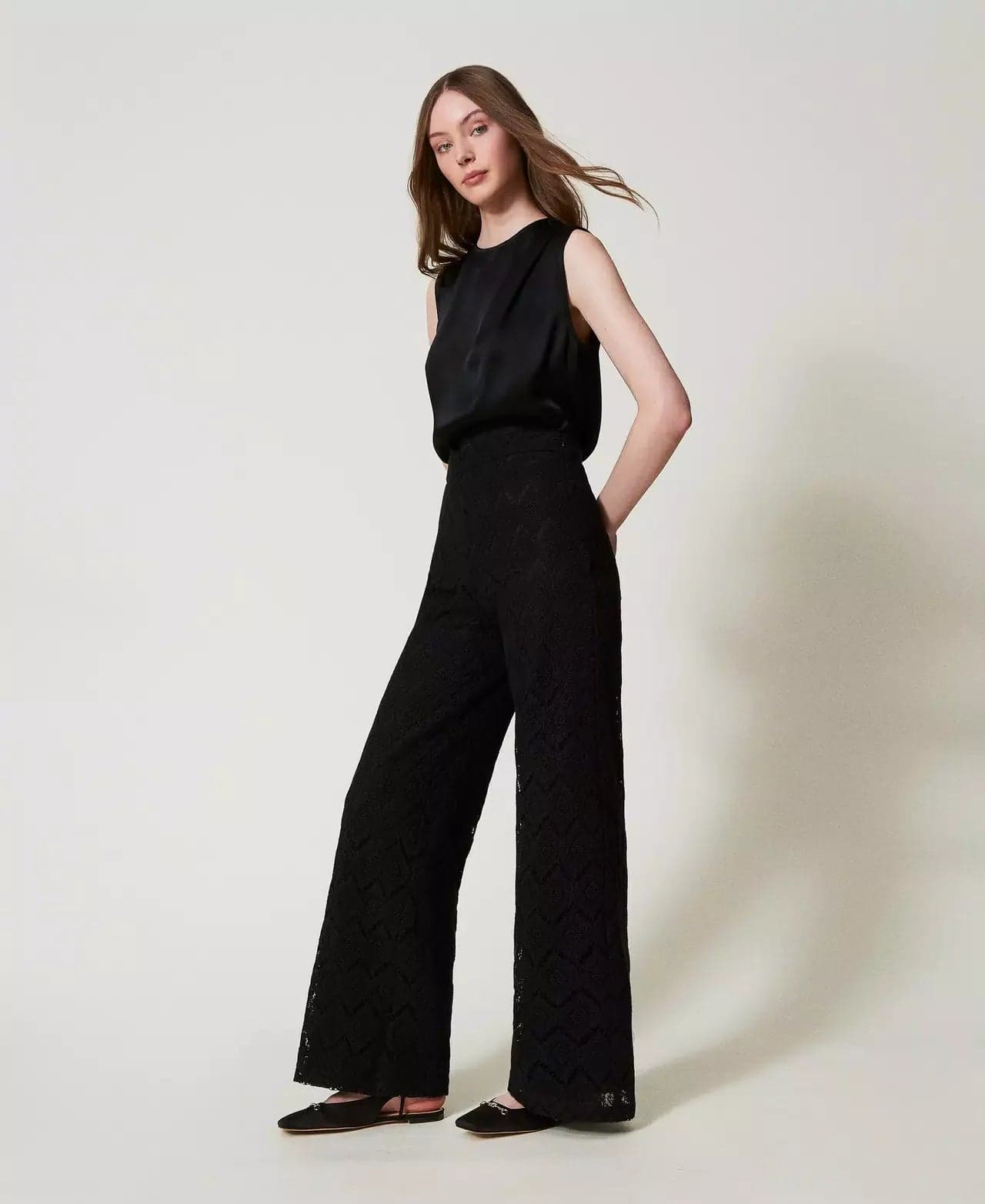 Twinset Pantalone donna 251TP2409 in Pantaloni Broadway Red - Barletta, commercioVirtuoso.it