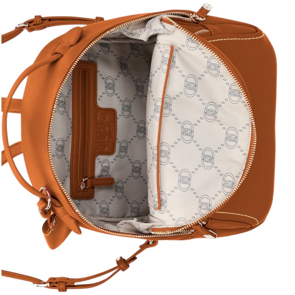 Liu Jo zaino cuoio con pochette linea Manhattan AA5157E0058 Zaini Liu Jo