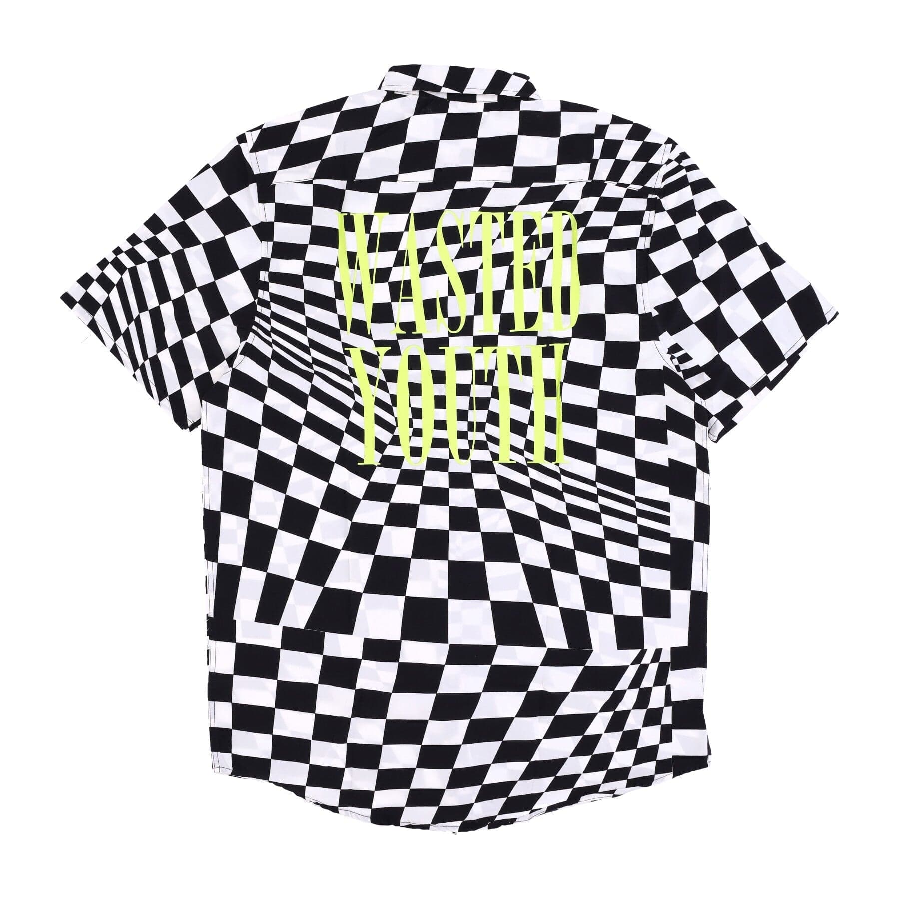 WESC Camicia Manica Corta Uomo Oden Wy Warp Aop Shirt Black da uomo in Camicie casual Drestige - Casamassima, commercioVirtuoso.it